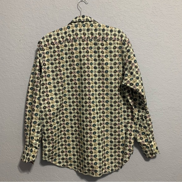 Thomas Dean Circles Long Sleeves Button Up Dress Shirt - Picture 6 of 6